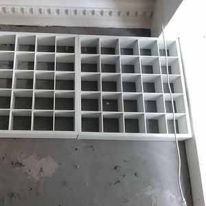 Shelving white paint. Matt finish. About 2'x2'